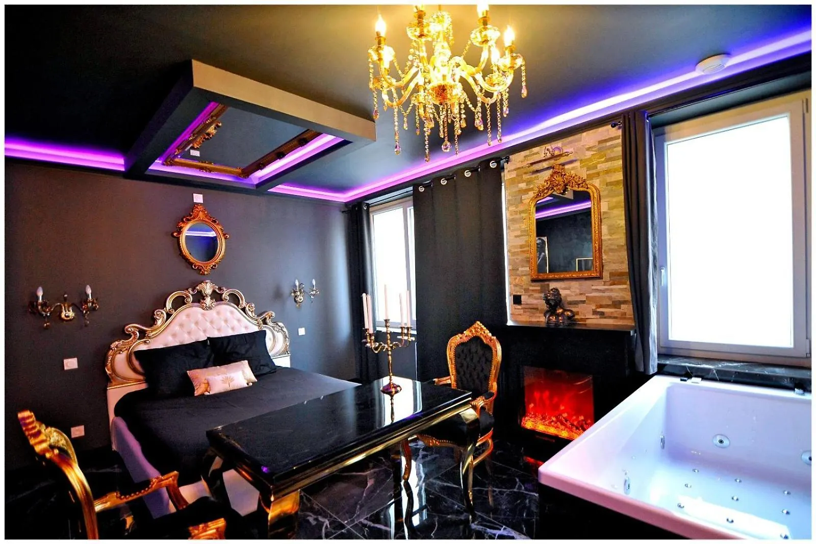 La Majestueuse, Spa Xxl, Day Use, Suite De Luxe, 5 Min Centre Bourgoin-Jallieu 0*,